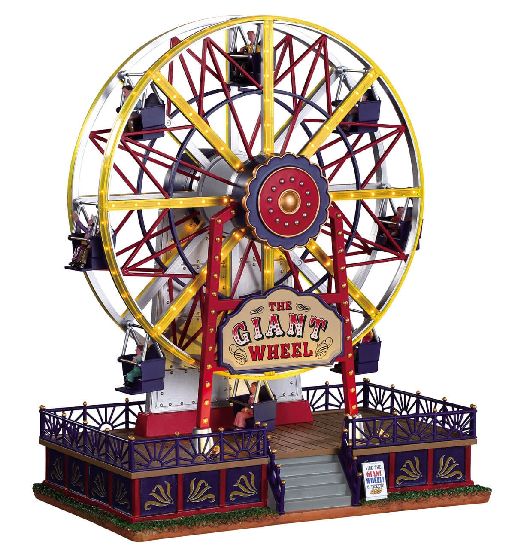 Lemax 94482 The Giant-Wheel, Lemax Riesenrad, animiert